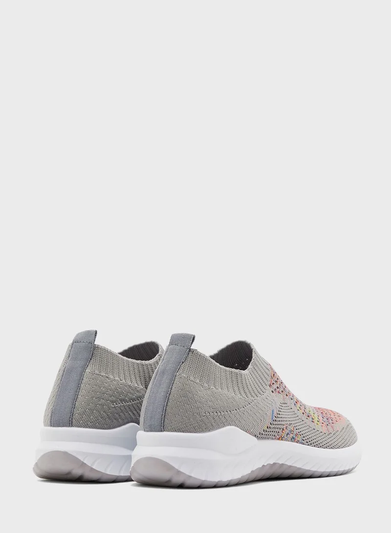 Ginger Breathable Knit Pull On Comfort Shoes