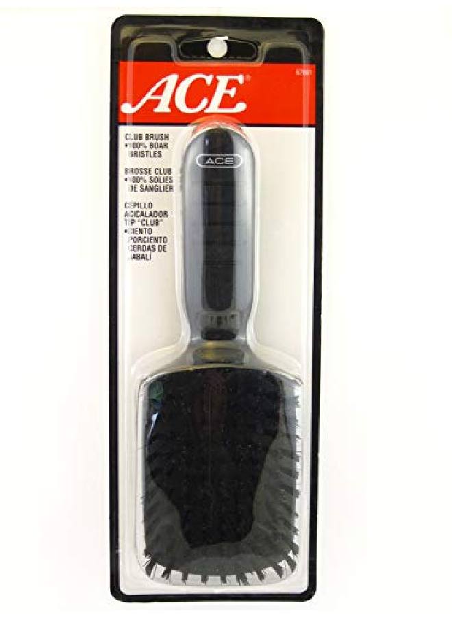ACE 100% Boar Bristles Club Brush  - Image 2