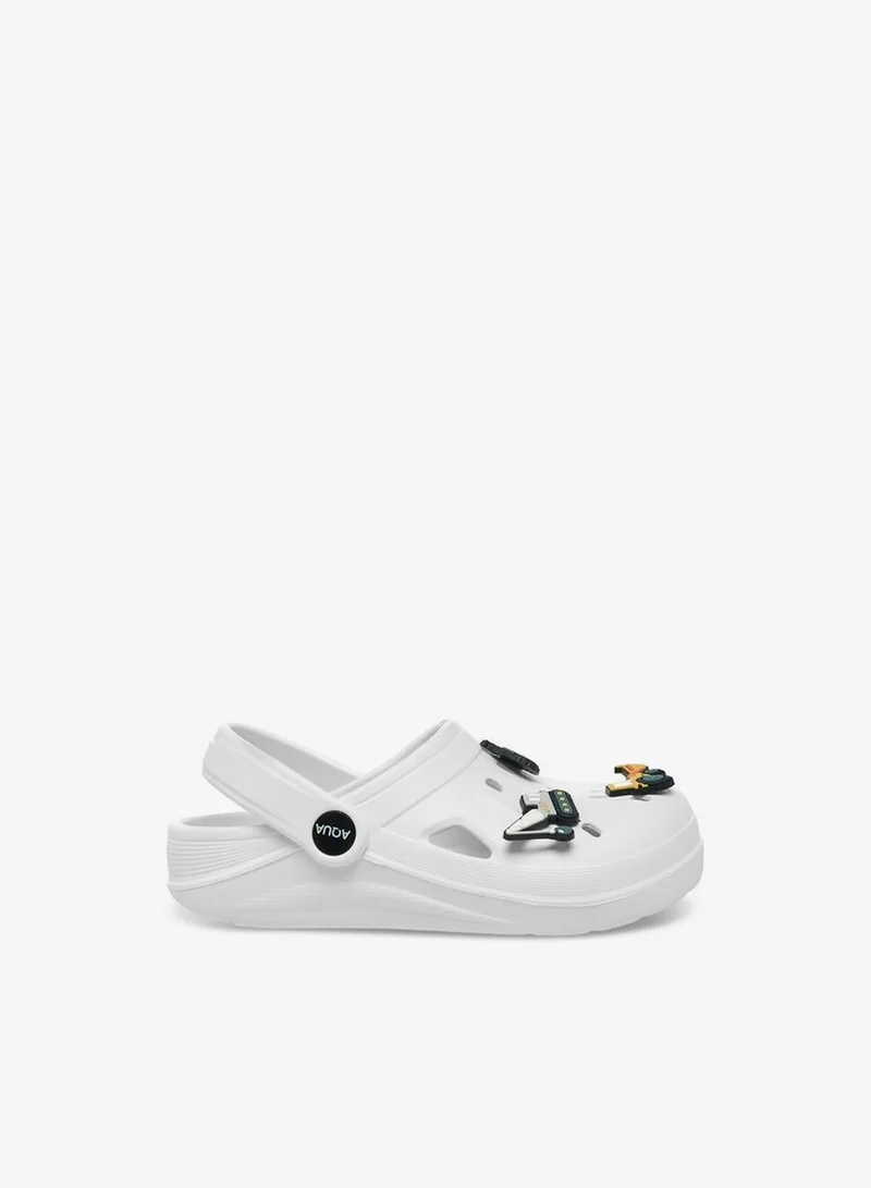 Aqua Boys Vehicle Jibbitz Charm Clogs