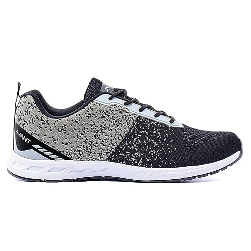 AVANT Men�s Ignite PRO Running and Training Shoes - Grey/Black, UK 7 - Image 4