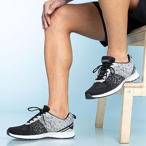 AVANT Men�s Ignite PRO Running and Training Shoes - Grey/Black, UK 7 - Image 2