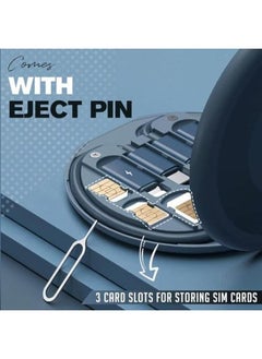 آيباما متعدد الوظائف 60 واط كابل بيانات USB شحن سريع خط تخزين صندوق صغير أدوات إلكترونية رقمية منظم بطاقة إزالة دبوس مجموعة الأبيض  - Image 2