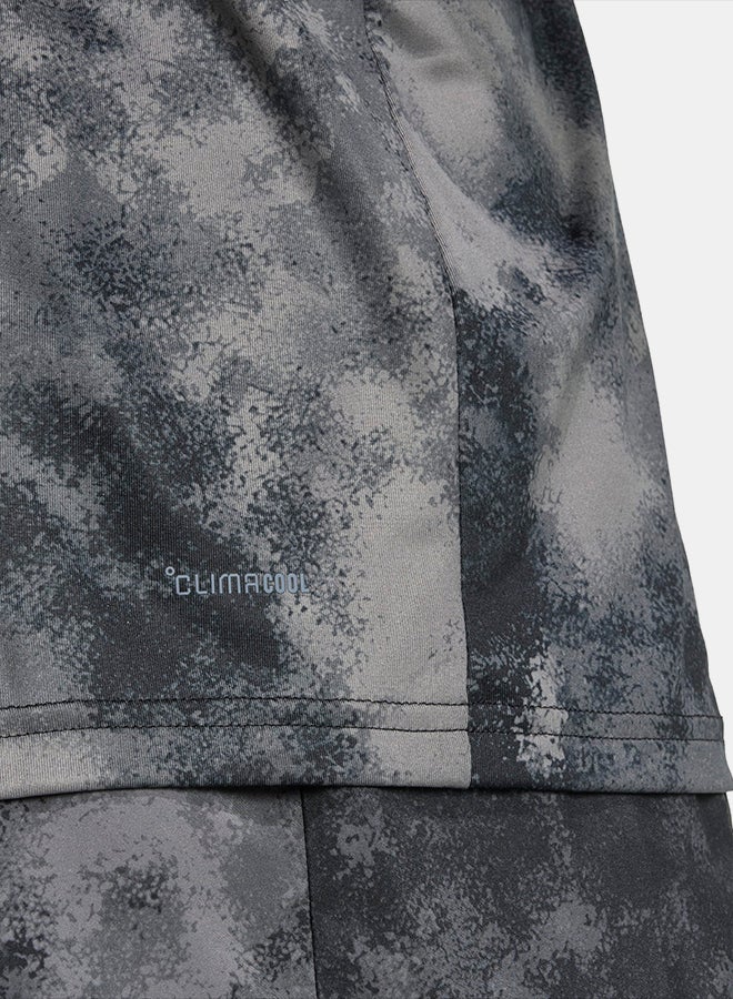 Adidas Train Essentials Seasonal All Over Print T-Shirt - Image 4