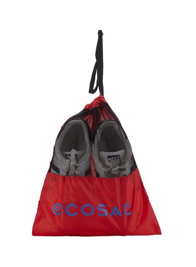Ecosac Shoe Care Bag | String Bag Organizer | Travel-Friendly | Footwear Pouch Organizer Durable Drawstring | Foldable | Multi-Functional | Unisex | Pack 3 - Image 1