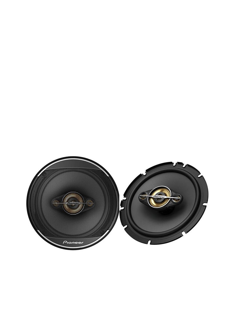 Pioneer TS-A1688S 350 Watt 6.5 Inch 16.5cm 80 RMS 4 WAY 4 Ohm 35 Hz to 29 kHz 59mm 140mm Car Speaker Set Original - Image 1