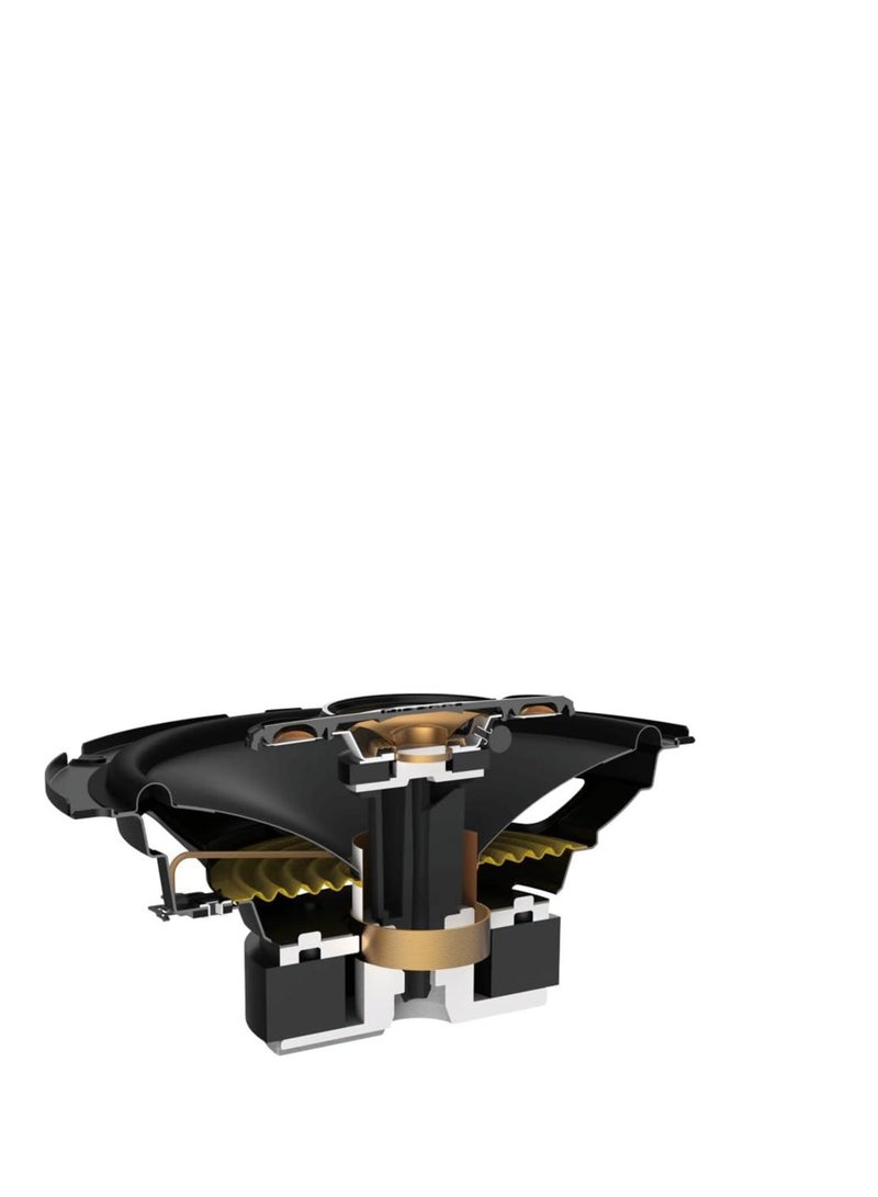 Pioneer TS-A1688S 350 Watt 6.5 Inch 16.5cm 80 RMS 4 WAY 4 Ohm 35 Hz to 29 kHz 59mm 140mm Car Speaker Set Original - Image 4