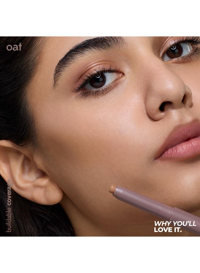 Ruby's Organics Ruby’s Organics OneStick Lipstick for Women- Sculpt, Lip and Cheek Contour Crayon, Matte Finish, Lip Makeup- Enriched with Antioxidants and Vitamins, Chemical Free- Oat - Image 4