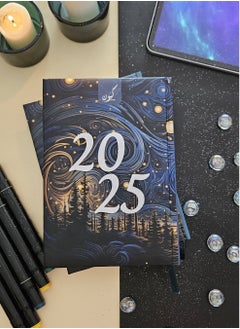 Kawn 2025 Arabic Annual Planner - Agenda - Moonlight Cover – 414 A5 Pages, Daily Goals, Monthly Challenges, Productivity Enhancer, Life Organizer  - Image 4