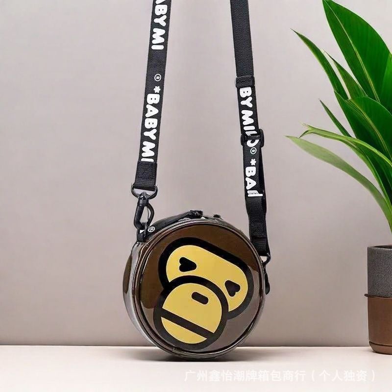 Ba * E Tide Brand Ape Children Shoulder Bag Diagonal Bag Men And Women Leisure Joker Simple - Image 3