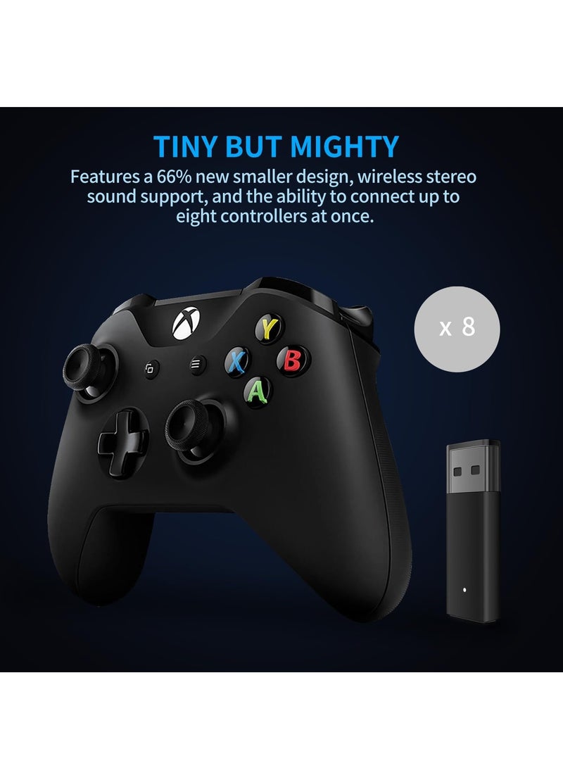 Wireless Adapter for Xbox Controller Works with PC Windows 7/8.1/10/11, Compatible with Xbox One Controller/Elite Series - Image 3