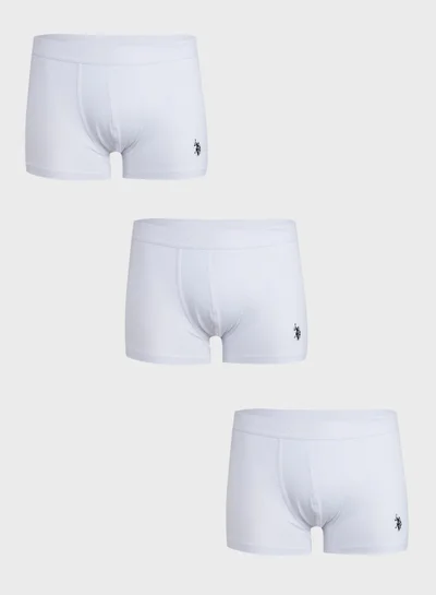 U.S. Polo Assn. 3 Pack Logo Trunks
