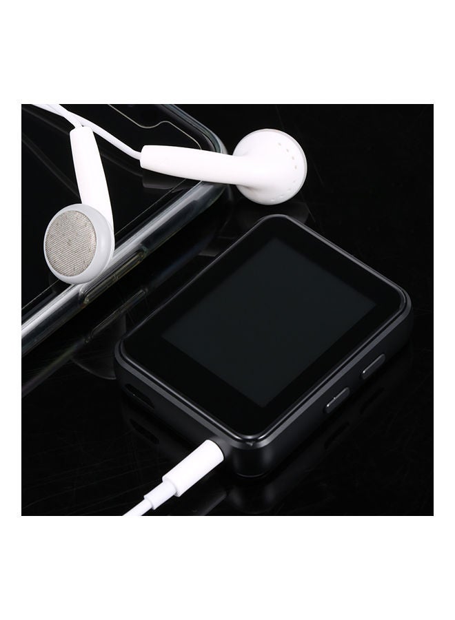 NIBEMINENT X1 Bluetooth 5.0 Portable Touch Screen MP3 Player With Headphones V6555 Black  - Image 3