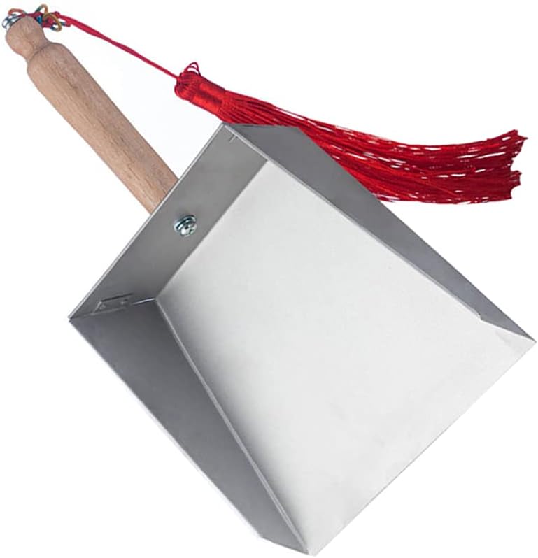 woobles Tabletop Mini Dustpan Stainless Steel Metal Dustpan for Floor Sofa Desk Pet Cleaning Supplies - Image 1