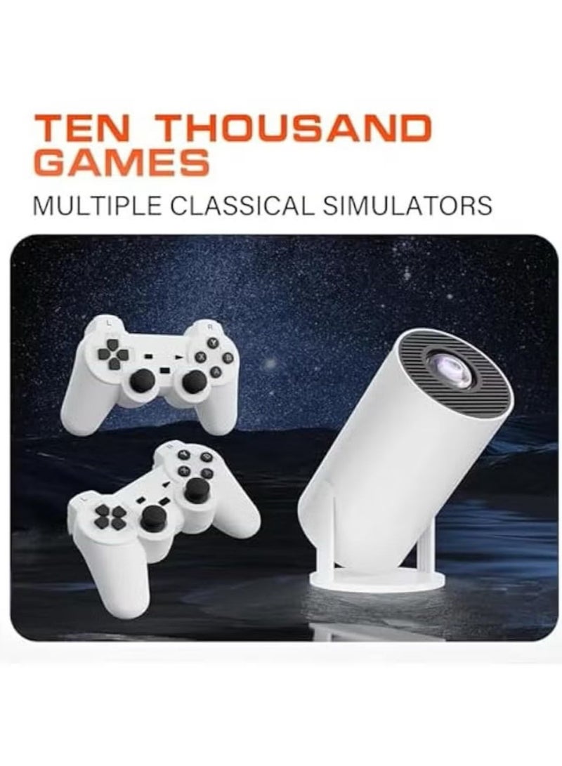 M300 Max Game Projector, Projector And Game With 2 Wireless Controllers Game Projector with Controllers, Projector, M300 Max Video Game Projector, P30 Max Projector and Game  - Image 4