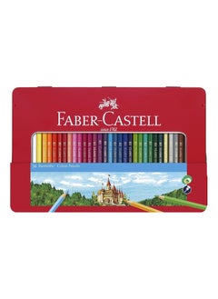 Faber-Castell Classic Colour Pencils 36 In A Flat Metal Tin