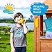 HAPPYPIE Toy Phone for Kids Swing Set Phone Pretend Phones and Learning Education Phones Plastic Telephone Creative Children Play Phone for Toddlers Baby Cell Phone Playhouse Phone Yellow - Image 2