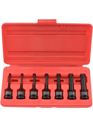 NEIKO 01132B 3/8 Drive Torx Star Driver Bit Socket Set | 7 Piece | T20 to T60 | 3 Length | Cr-Mo Impact Grade - pzsku/Z77F7370094353C8D4C1BZ/45/_/1731077899/06f9a536-c8b4-440e-a79b-84e0df0fd571