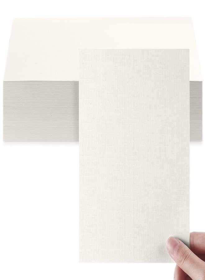 Geosar 50 Sheet Linen Cardtock 92lb 250gsm Invite Paper,5 x 7 in,Beige - Image 1