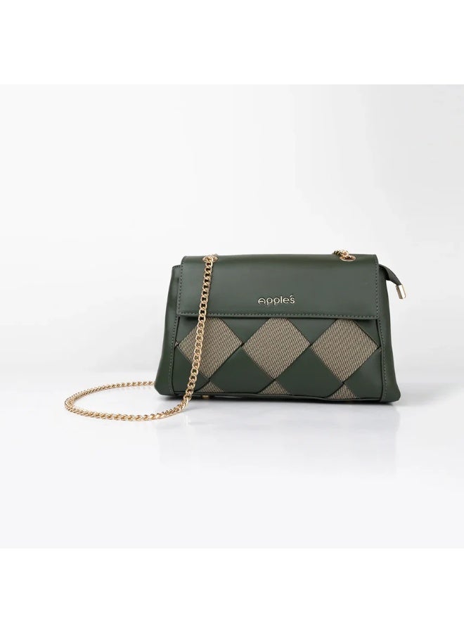 Apples Mini Woven Crossbody - Image 1