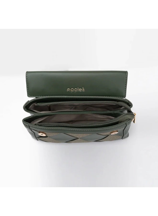 Apples Mini Woven Crossbody - Image 3