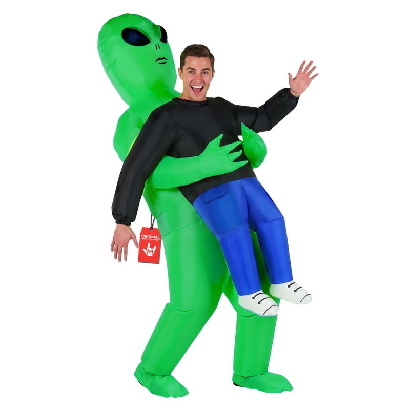 Morph Alien Costume, Inflatable Alien Costume Adult, Aliens Blow Up Costumes, Inflatable Costumes Adult - Image 1