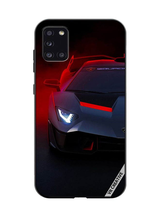 VR CREATIVE Protective Case Cover For Samsung Galaxy A31 Lamborghini Sc18 Design Multicolour - Image 1