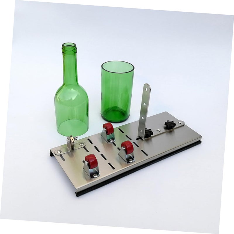 Adjustable Glass Bottle Cutter for Wine and Water Bottles Craft Cutting Red - Image 3