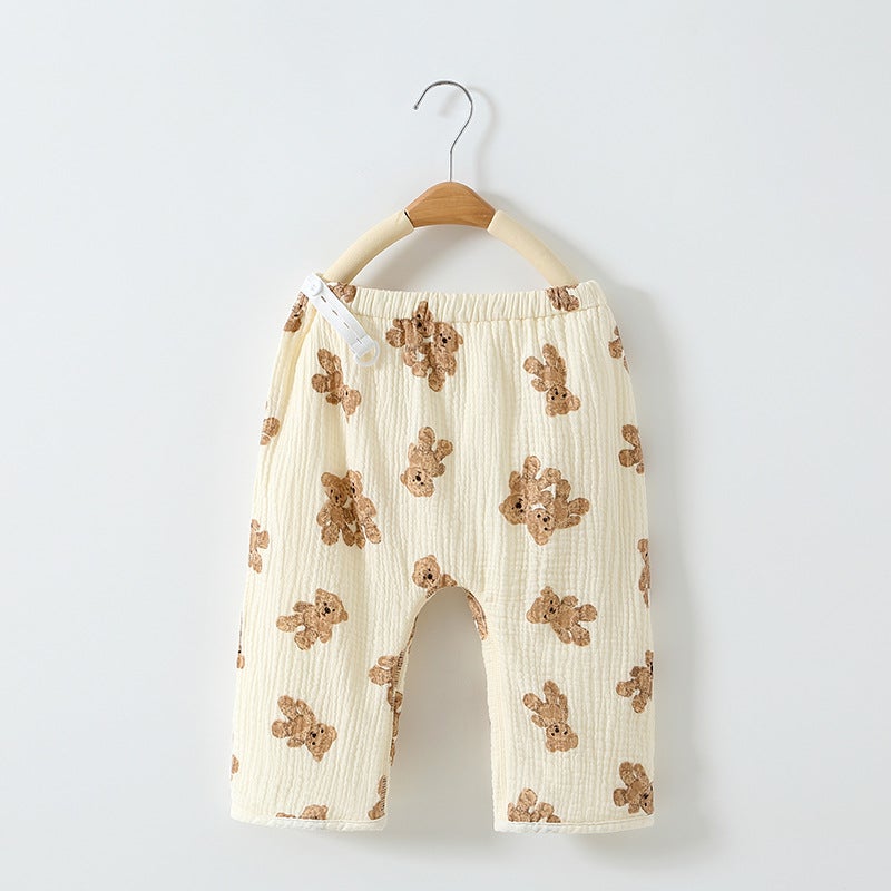 Baby Diaper Pants Waterproof Leak-Proof Nappy Training Pants Cotton Children'S Nocturia Artifact Pants For Baby Boys And Girls - Image 1