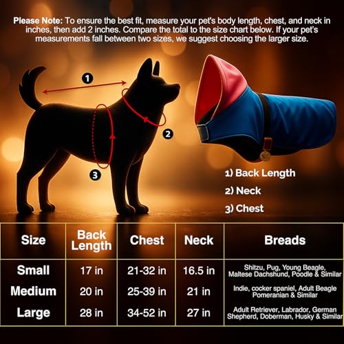 Sage Square Dog Raincoat | Waterproof Pet Jacket with Hood & Leash Hole | Lightweight & Breathable Fabric | Adjustable Strap | Coat Protects Against Rain, Mud, Ticks & Fleas (20Inch) (Medium) - Image 4