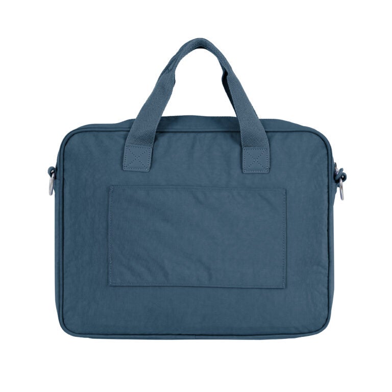 مجموعة كابريس حقيبة لابتوب للجنسين من كابريس كوليكشن – أزرق فاتح، نايلون مقاوم للماء، قسم مبطن، تناسب لابتوبات حتى 15.6 بوصة، سعة 12.4 لتر - Image 2