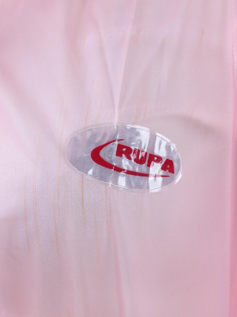 Rupa Women's Polyvinyl Chloride (Pvc) Parka Standard Length Coat (Rups18C_Pink_X-Large) - Image 2