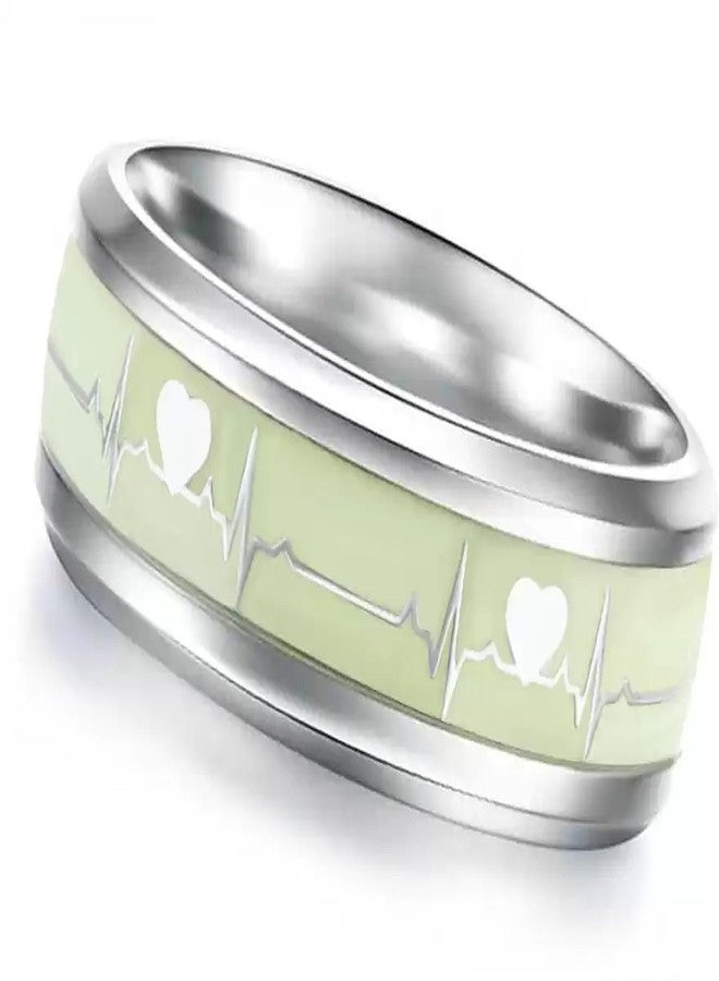 IGA COLLECTION Valentine Stylish Fashionable Latest Combo ECG & Silver Temperature Ring W1 (19) - Image 3