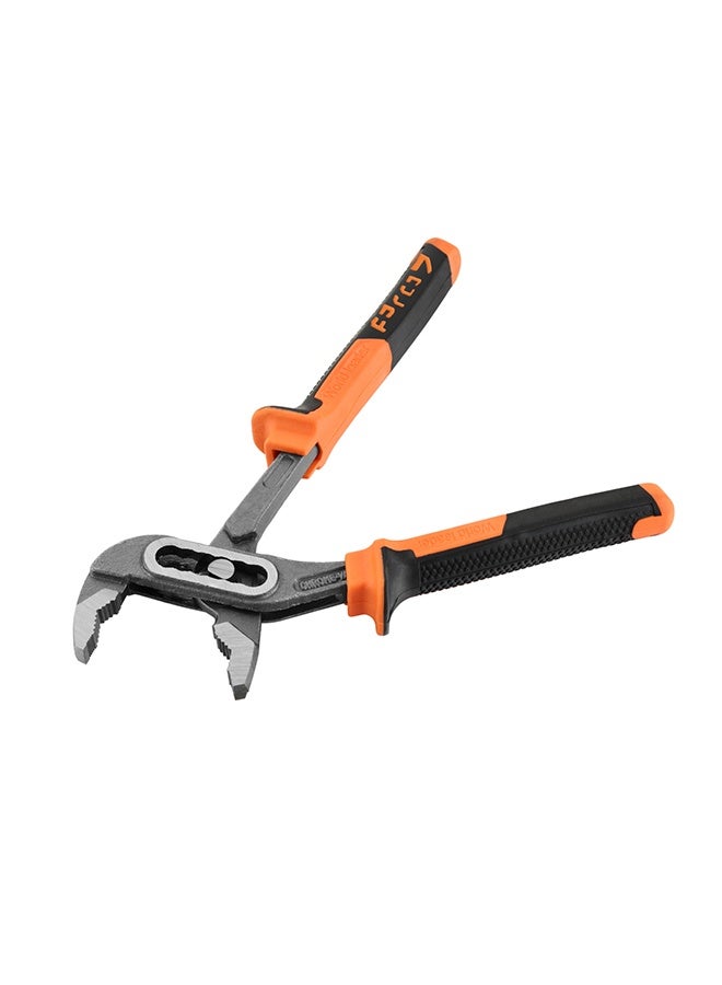 لوازم برو7 زرادية سن درج 8 بوصة قابلة للتعديل مصنوعة من فولاذ كروم فاناديوم ستيل، بفكوك مسننة وقبضة مانعة للانزلاق، مناسبة لأعمال السباكة والسيارات والصيانة المنزلية - Image 2