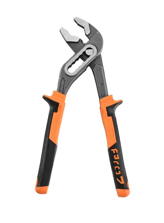 لوازم برو7 زرادية سن درج 8 بوصة قابلة للتعديل مصنوعة من فولاذ كروم فاناديوم ستيل، بفكوك مسننة وقبضة مانعة للانزلاق، مناسبة لأعمال السباكة والسيارات والصيانة المنزلية - Image 4