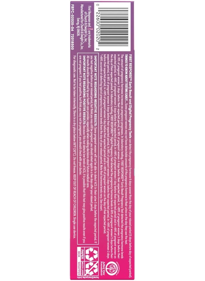 FIRST RESPONSE - First Response Triple Check Pregnancy Test 3 ct. - Image 1