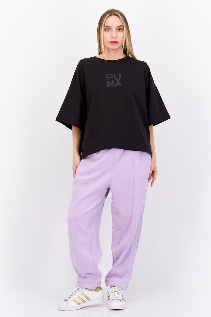 PUMA تي شيرت تدريب رياضي نسائي، أسود - Image 4