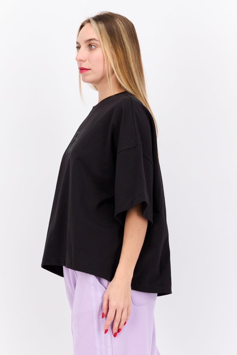 PUMA تي شيرت تدريب رياضي نسائي، أسود - Image 2