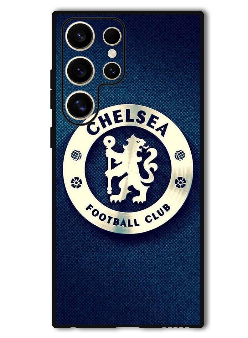 Theodor Protective Case Anti Scratch Shock Proof Bumper Cover For Samsung Galaxy S24 Ultra Chelsea Blue - Image 1