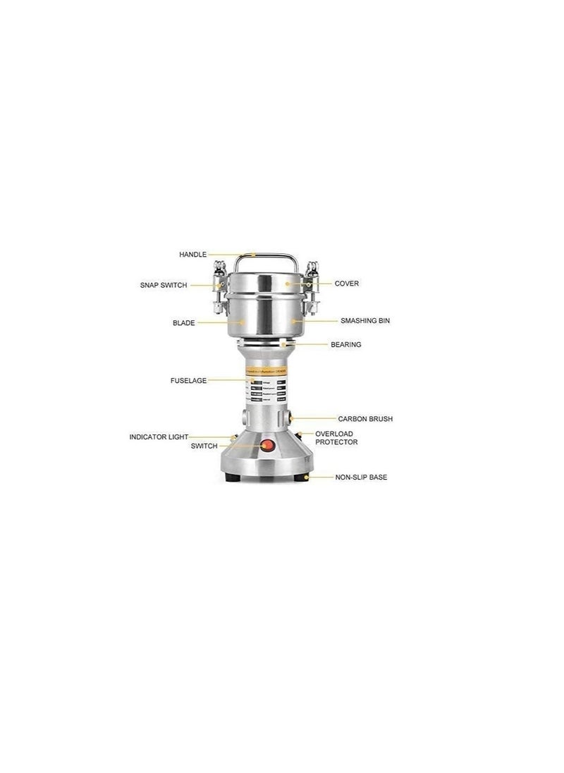 LETWOO - LETWOO 150g Portable Grain Grinder Herb Grain Spice Cereal Mill Grinder Flour Powder Machine Grinding Machine High Speed Food Processor - Image 1