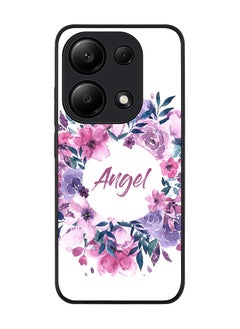 Stylizedd Rugged Black Edge Case for Xiaomi Redmi Note 13 Pro 4G / Xiaomi Poco M6 Pro 4G, Slim fit Case Flexible Anti Drop TPU Gel Thin Cover -  Angel  - Image 1