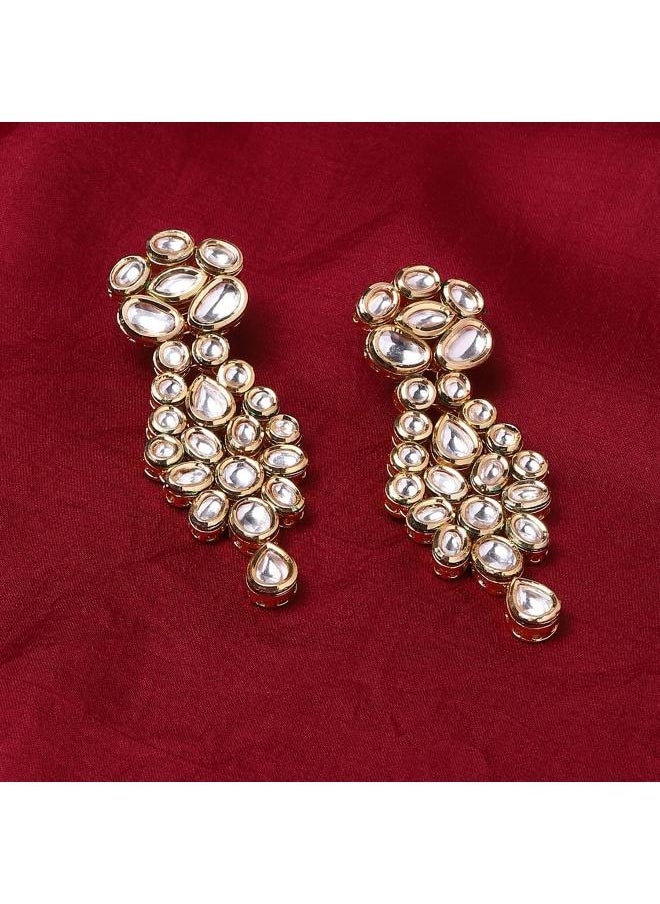 Kundan Gold Plated Brass Earrings - pzsku/Z77F86365D41966753A40Z/45/_/1742387647/f4bb76d2-9ba4-46b5-bd73-e22338261fe7