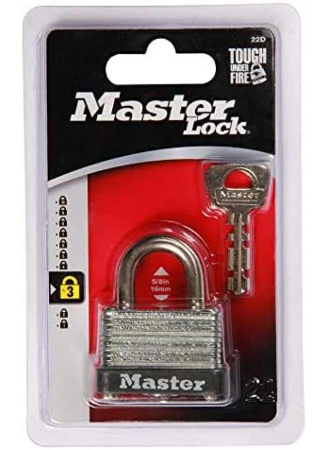 Master Lock Master Lock 22D Warded Padlock, 1-1/2-inch wide, Silver  - Image 2
