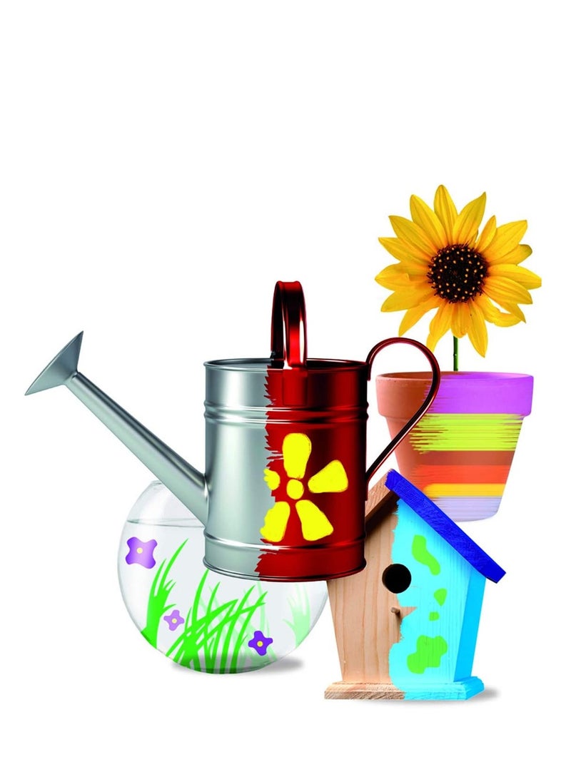 JOVI - 250ml Decor Acrylic Paint Bottle Silver Colour - Image 1