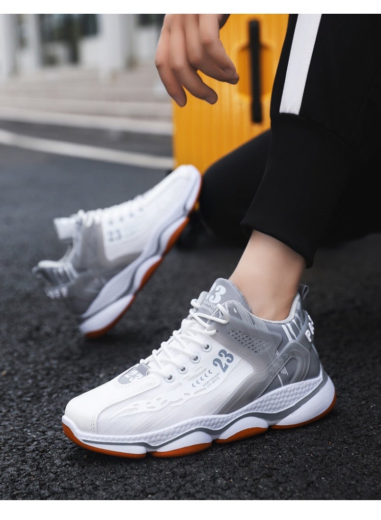 NIBEMINENT Men Casual Shoes Fashion Men's Sneakers Height Increasing Shoes Thick Sole Jogging Footwear Street Walking Shoes for Men - Image 3