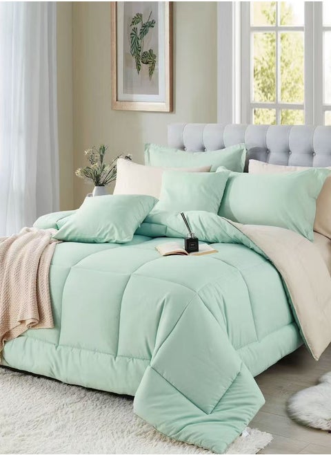 Quilt, Sanded Quilt, Plain Color, Single 5 Piece Set Double 8 Piece Set, Machine washable