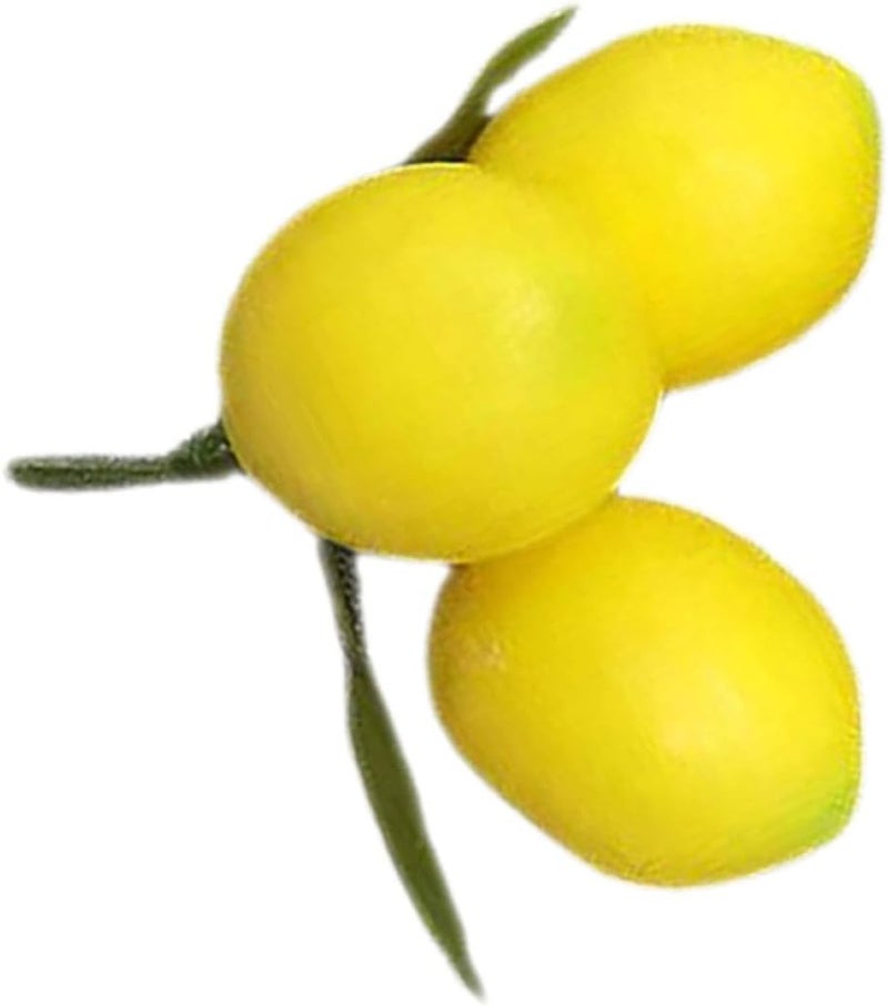 Practical experience crafted Cabilock Artificial Lemon Decoration Faux Fruit Prop 3pcs Yellow Lemon Cluster Leaves for Home Kitchen Party Table Décor Farmhouse Style Repeated use trusted quality All season compatible build General compatible design Heat insulation layer Elegant practical design Upgraded classic design Chemical free Nationwide warehouse layout Temp resistant Room to room portable Cross-location transit friendly build Remote village delivery cover Anti topple design Globally trusted quality Wet anti slip Ergonomic build Storage transit efficiency build Multi-demand compliant quality Multi-market matching options Anti slip Trendy varied sizing alternatives Varied dimensions Transit & use compatible Slow wear optimized quality - Image 1