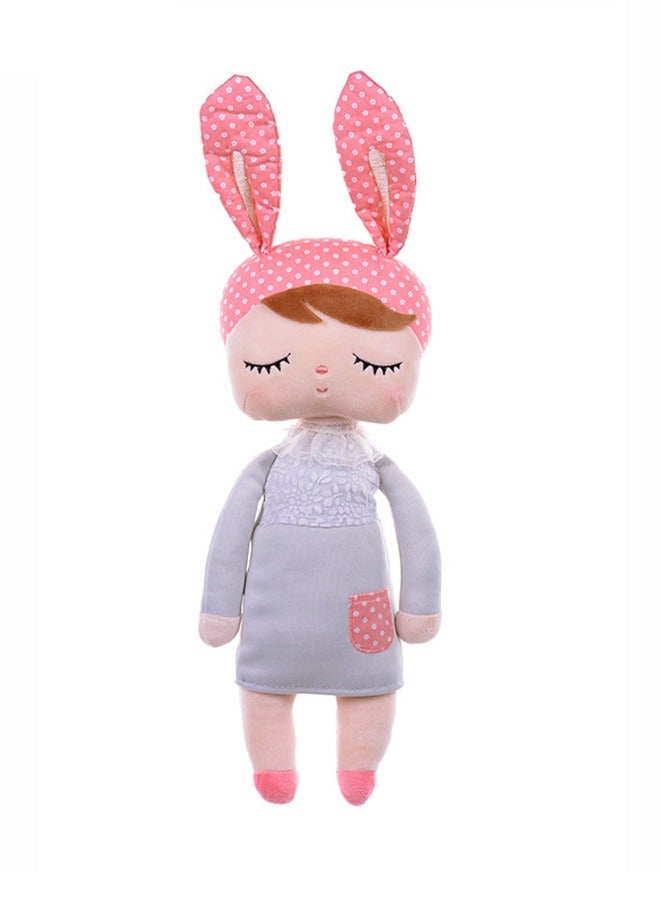 Metoo Mi Tu Angela Doll Girl Plush Lovely Stuffed Plush Dolls Toy Rabbit Doll Baby Comfort Companion Doll 34cm