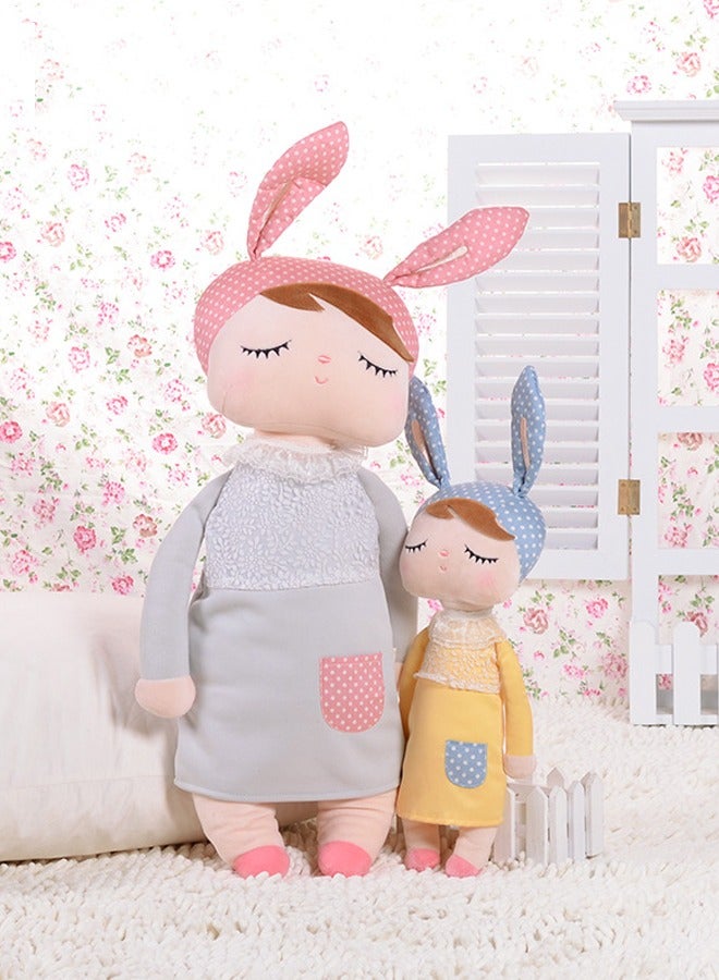 Metoo Mi Tu Angela Doll Girl Plush Lovely Stuffed Plush Dolls Toy Rabbit Doll Baby Comfort Companion Doll 34cm