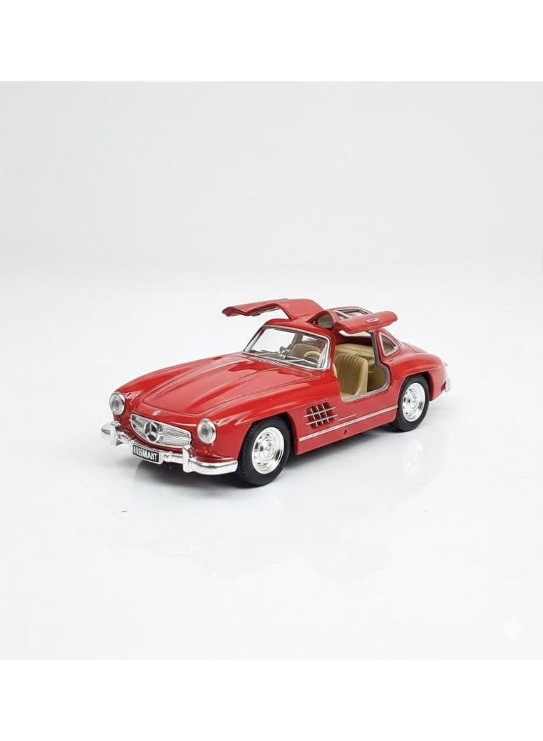 Kinsmart 1:36 Scale -1954 Mercedes-Benz 300 SL Coupé Die-Cast Car,Pull-Back Action-Red - Image 2