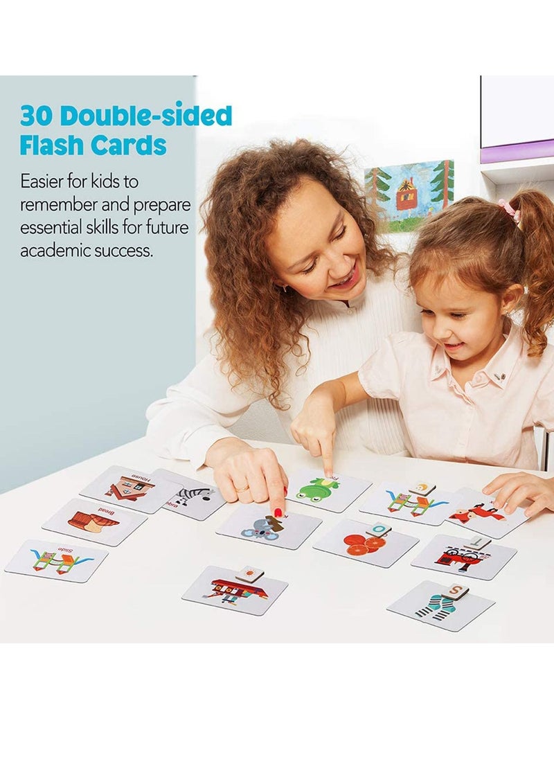 Y&D - Magnetic Letters Numbers Alphabet Fridge Magnets ABC 123 Educational Toy Set Preschool Learning Spelling Counting Uppercase Lowercase Math for 3 4 5 Years Kid Toddler - Image 1